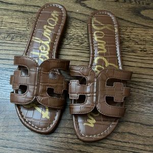 Sam Edelman brown sandals